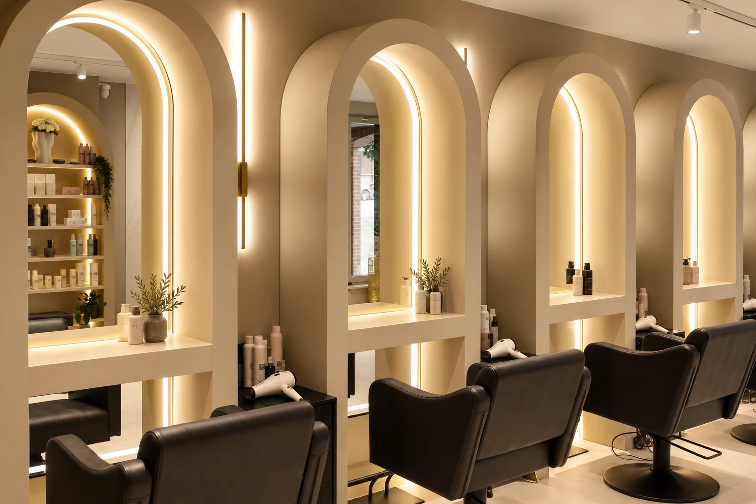 Un espace chaleureux et lumineux au salon